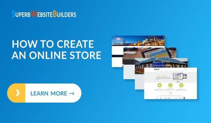Store create steps online simple own